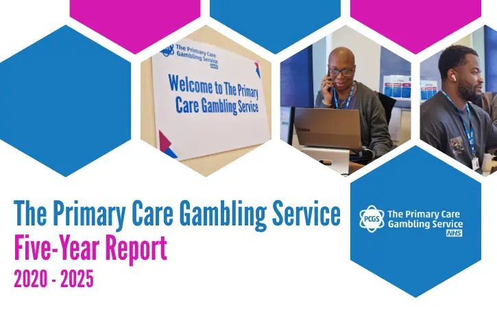 The Primary Care Gambling Service Five Year Report 2020 to 2025